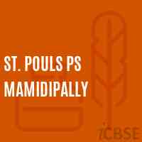 St. Pouls Ps Mamidipally Primary School Logo