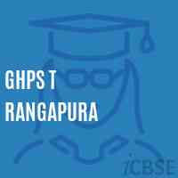 Ghps T Rangapura Middle School Logo