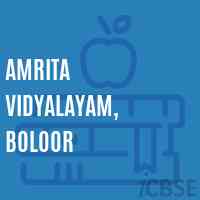 Amrita Vidyalayam, Boloor Middle School Logo