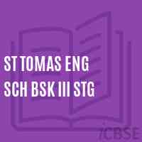 St Tomas Eng Sch Bsk Iii Stg Secondary School Logo