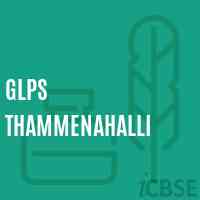 Glps Thammenahalli Primary School Logo