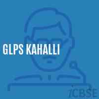 Glps Kahalli Primary School Logo