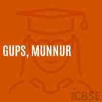 Gups, Munnur Middle School Logo