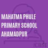 Mahatma Phule Primary School Ahamadpur Logo