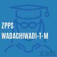 Zpps Wadachiwadi-T-M Primary School Logo