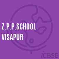 Z.P.P.School Visapur Logo