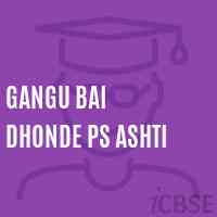 Gangu Bai Dhonde Ps Ashti Middle School Logo