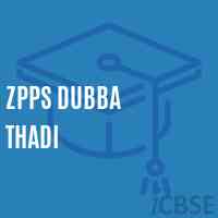 Zpps Dubba Thadi Primary School Logo