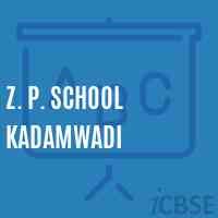 Z. P. School Kadamwadi Logo