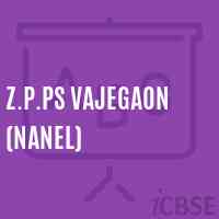 Z.P.Ps Vajegaon (Nanel) Primary School Logo