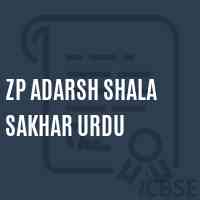 Zp Adarsh Shala Sakhar Urdu Primary School Logo