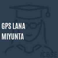 Gps Lana Miyunta Primary School Logo