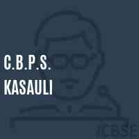 C.B.P.S. Kasauli Middle School Logo