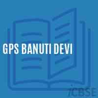 Gps Banuti Devi Primary School Logo