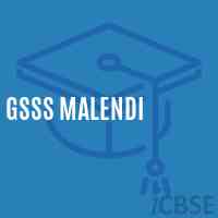 Gsss Malendi High School Logo