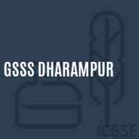 Gsss Dharampur High School Logo