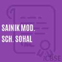 Sainik Mod. Sch. Sohal Primary School Logo
