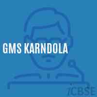 Gms Karndola Middle School Logo