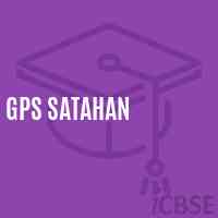 Gps Satahan Primary School Logo