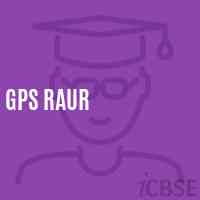 Gps Raur Primary School Logo