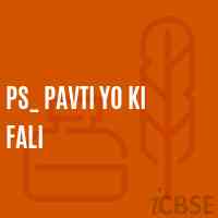 Ps_ Pavti Yo Ki Fali Primary School Logo