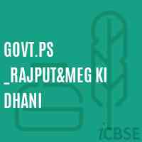 Govt.Ps _Rajput&meg Ki Dhani Primary School Logo