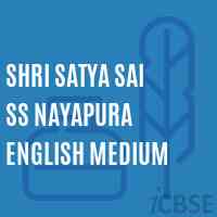 Shri Satya Sai Ss Nayapura English Medium Secondary School Logo