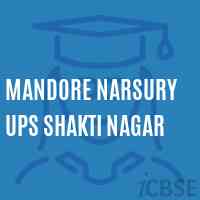 Mandore Narsury Ups Shakti Nagar Middle School Logo