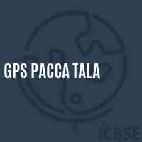 Gps Pacca Tala Primary School Logo