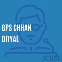 Gps Chhan Dityal Primary School Logo