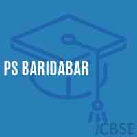 Ps Baridabar Primary School Logo