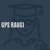 Gps Raugi Primary School Logo