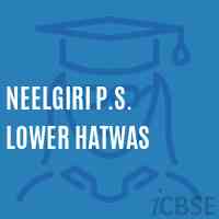 Neelgiri P.S. Lower Hatwas Secondary School Logo