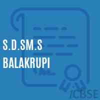 S.D.Sm.S Balakrupi Primary School Logo