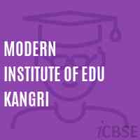 Modern Institute of Edu Kangri Middle School Logo
