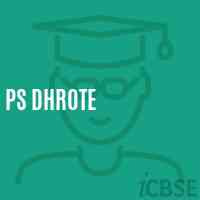 Ps Dhrote Primary School Logo