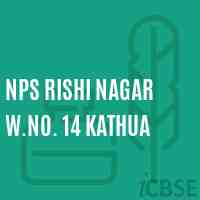 Nps Rishi Nagar W.No. 14 Kathua Primary School Logo