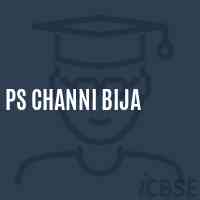 Ps Channi Bija Primary School Logo