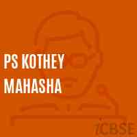 Ps Kothey Mahasha Primary School Logo