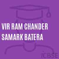 Vir Ram Chander Samark Batera Middle School Logo