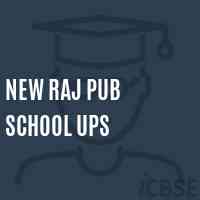 New Raj Pub School Ups Logo