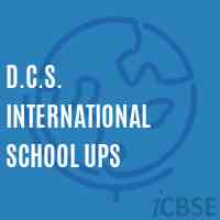 D.C.S. International School Ups Logo