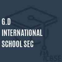 G.D International School Sec Logo