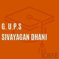 G. U.P.S Sivayagan Dhani Middle School Logo
