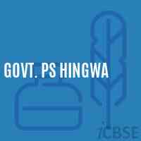 Govt. Ps Hingwa Primary School Logo