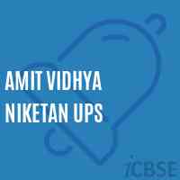 Amit Vidhya Niketan Ups Middle School Logo