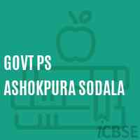 Govt Ps Ashokpura Sodala Primary School Logo
