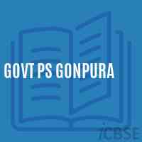 Govt Ps Gonpura Primary School Logo