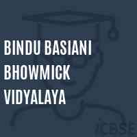 Bindu Basiani Bhowmick Vidyalaya Primary School Logo