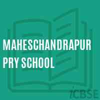 Maheschandrapur Pry School Logo